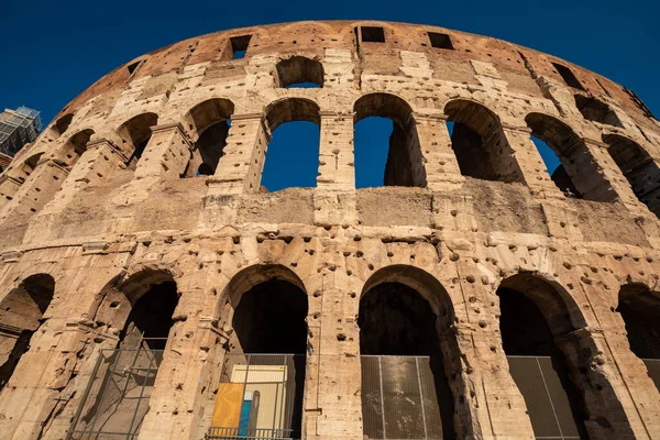 罗马的罗马竞技场 意大利 世界上最大的角斗士竞技场 图库照片