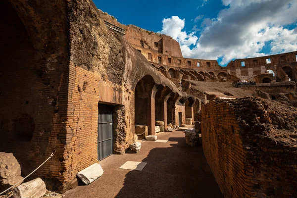 Das Römische Kolosseum Rom Größte Gladiatorenarena Der Welt Stockfoto