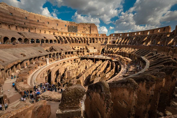 Coliseu Romano Roma Itália Maior Arena Gladiadores Mundo Imagens Royalty-Free
