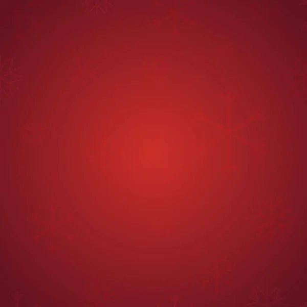 Vánoční Vektor Pozadí Červená Barva Pozadí Sněhové Vločky Design Pro — Stockový vektor