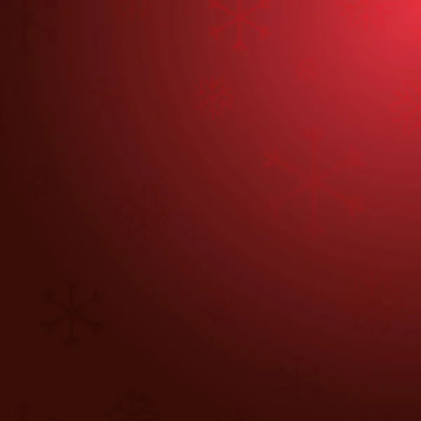 Vánoční Vektor Pozadí Červená Barva Pozadí Sněhové Vločky Design Pro — Stockový vektor