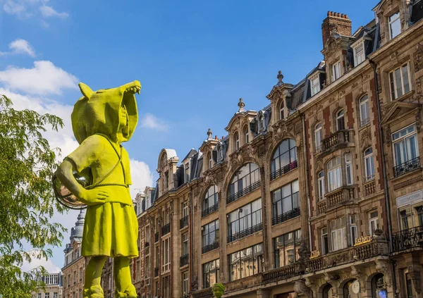 Lille Frankreich August 2022 Kim Simonssons Skulpturen Moss People Als — Stockfoto