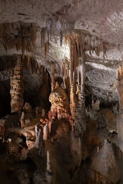 Interior View Postojna Cave Located Slovenia — Stock Photo, Image