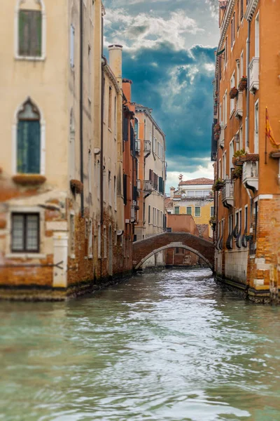 Canal Venecia Italia Arquitectura Monumentos Venecia — Foto de Stock