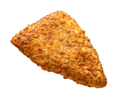 Fırın tasarımı için peynirli puf böreği üçgeni