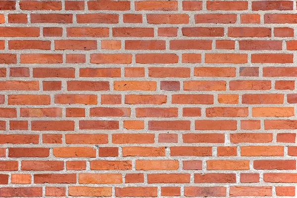 Background Clean Regular Red Brick Wall — Stock Photo, Image