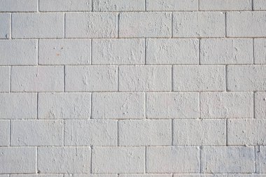 Background from a painted white stone wall