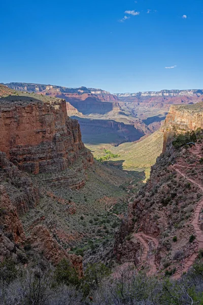 Blick Vom Südrand Den Grand Canyon Arizona Usa — Stockfoto