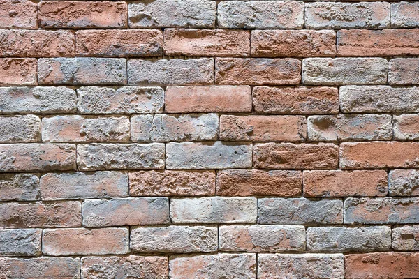 旧赤レンガ造りの壁からの背景 — ストック写真