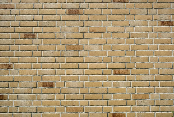 Hintergrund Einer Wand Aus Beigefarbenen Klinkern — Stockfoto