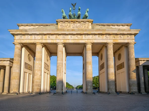 Imagen Alta Resolución Del Famoso Brandenburger Tor Berlín Alemania — Foto de Stock