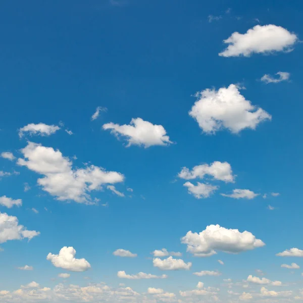 Белое Облако Голубом Небе — стоковое фото