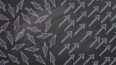 Kaos ve düzen iş konsepti. Akıl sağlığı konsepti. Problem çözme metaforu, zor durum, kaos ve karmaşa.