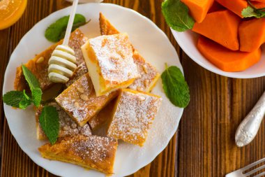 Pudralı Kokulu Balkabağı Güveci.