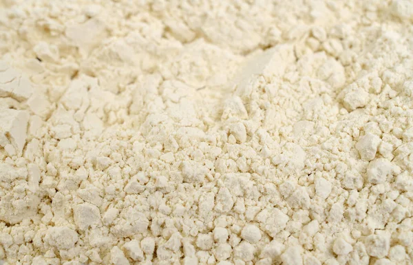 食品添加物 動物性タンパク質粉末 ホワイトバックのヒープ — ストック写真