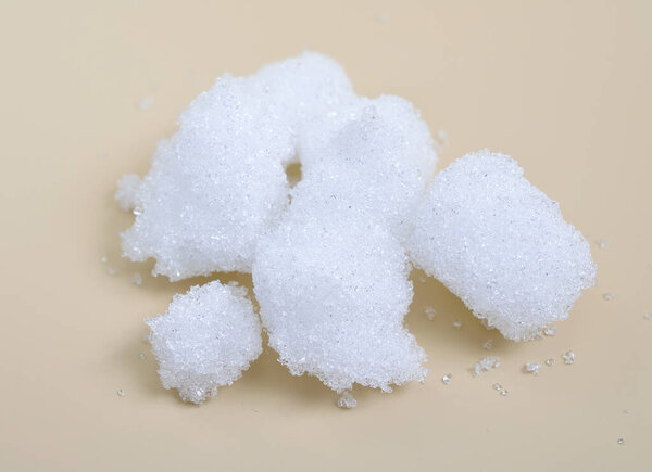 Camphor is a waxy, colorless solid with a strong aroma.