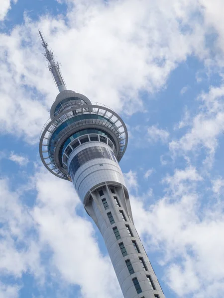 Auckland Apr 2012 Auckland Sky Tower Edifício Mais Alto Hemisfério — Fotografia de Stock