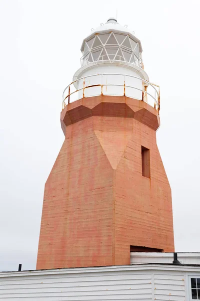 Long Point Lighthouse Nabij Crow Head North Tthe Island Noordoostelijke — Stockfoto