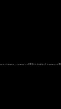 Animated audio wave spectrum equalizer. Digital sound technology background 4K.