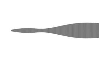 Animated audio wave spectrum equalizer. Digital sound technology background 4K.