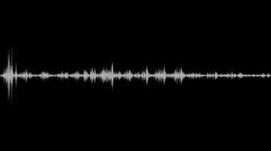 Animated audio wave spectrum equalizer. Digital sound technology background 4K.