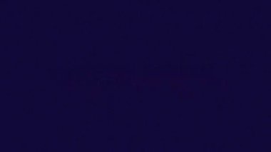 Gürültülü televizyon etkisi. Vhs retro televizyon. Kayıp sinyal konsepti. Eski tip giriş klibi 4K