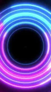 Stroboskopik neon ışıkları - Strobo enerjik renkler - lazer şekilleri yanıp sönüyor - güçlü enerji arkaplanı