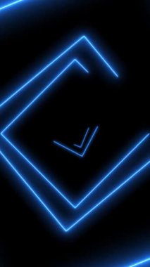 Stroboskopik neon ışıkları - Strobo enerjik renkler - lazer şekilleri yanıp sönüyor - güçlü enerji arkaplanı