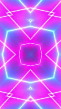 Hipnotik flaşlı arka plan. Öncü lazer ışıkları yanıp sönüyor. Güçlü çılgın hareketli şekiller. Müzik açıcı video .