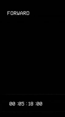 Vintage VHS (Video Home System) gürültü ve obje etkisini bozar. Eski bir kaset ya da eski bir TV 'de arıza var. Sinyal yok. Arıza etkisi. İlerleyin.