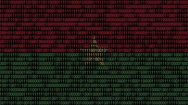 Binary code on flag of Burkina Faso. Program source code or Hacker concept on Burkinabe flag. Burkina Faso digital technology security, hacking or programming concept clipart