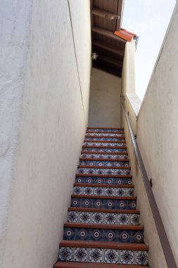 Barselona şehrinde merdivenler