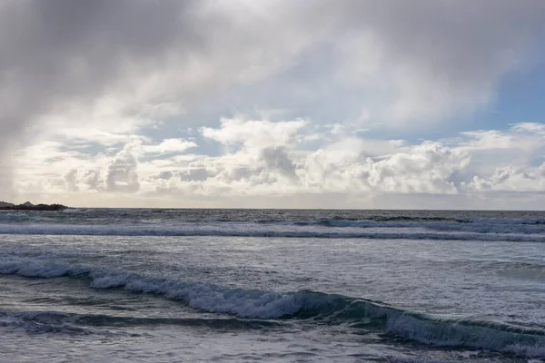 stock image beautiful view of the sea coast