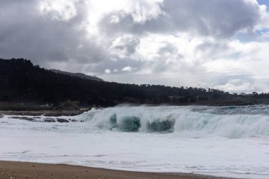 Deniz manzarası çok güzel. Doğa
