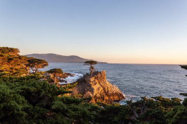 Deniz kıyısının güzel manzarası