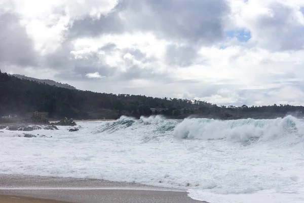Waves Crashing Beach — Stock Photo, Image