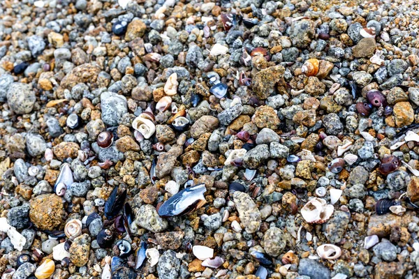 Close Pile Pebbles — Stock Photo, Image