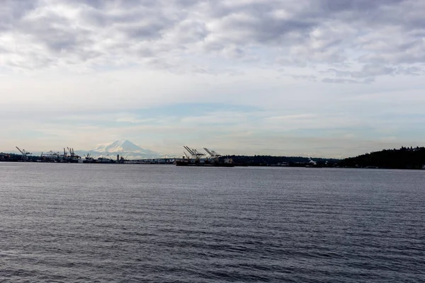 Vista Sul Monte Reiner Seattle — Foto Stock