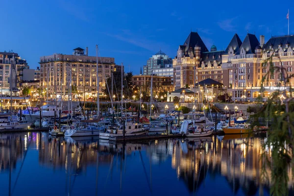 stock image view  of the city of victoria canada