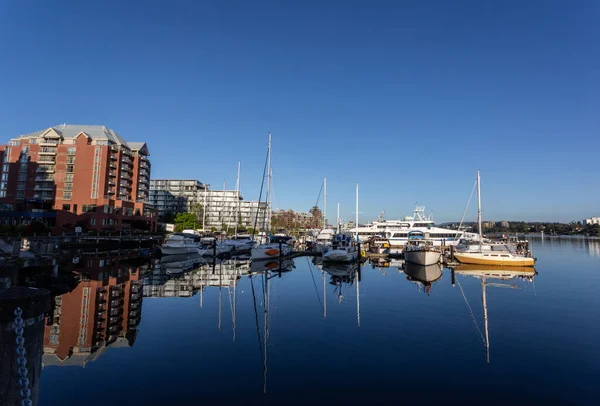 stock image view  of the city of victoria canada