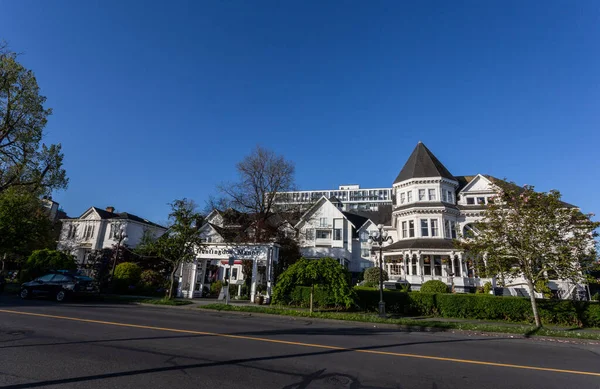 stock image view  of the city of victoria canada