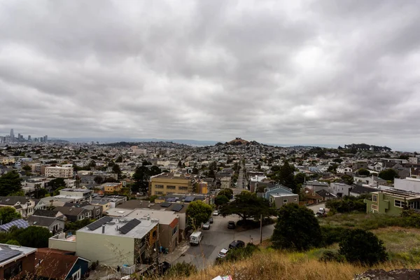 San Francisco Eua Uma Vista Cidade San Francisco Partir Topo — Fotografia de Stock