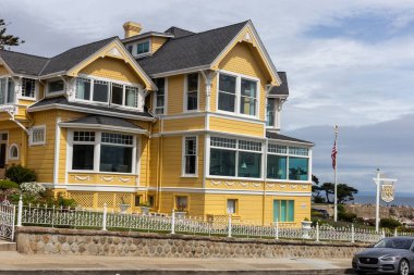 San Francisco, ABD - Ağustos 219: San Francisco 'nun Tarihi Evi, ABD