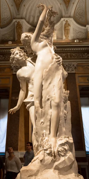 Rome Italië Gian Lorenzo Bernini Meesterwerk Apollo Dafne Gedateerd 1625 — Stockfoto