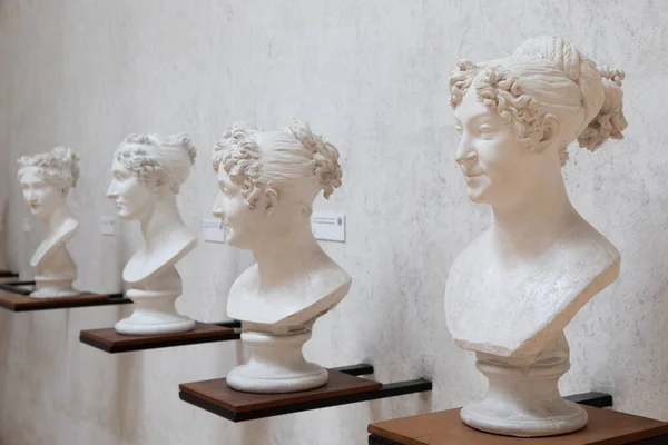 Possagno Italië Augustus 2022 Antonio Canova Collectie Klassieke Sculpturen Perspectief — Stockfoto