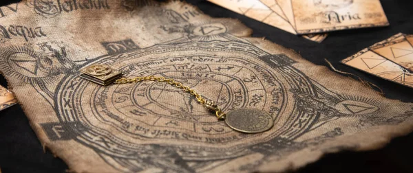Eski Esrarengiz Büyücülük Geçmişi Esrarengiz Rünler Alfabeyle Eski Ahlak Putperestlik — Stok fotoğraf