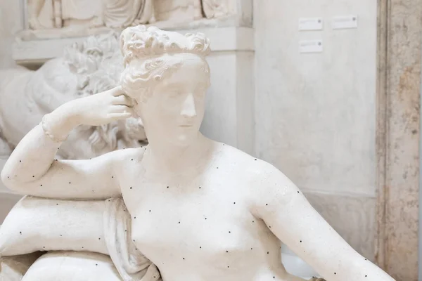 意大利波萨沙诺 2022年6月 安东尼奥 卡诺瓦1805年创作的Pauline Borghese Bonaparte Venus Victorious — 图库照片