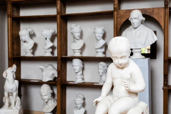 Possagno Italy August 2022 Antonio Canova Collection Classical Sculptures White — Foto de Stock