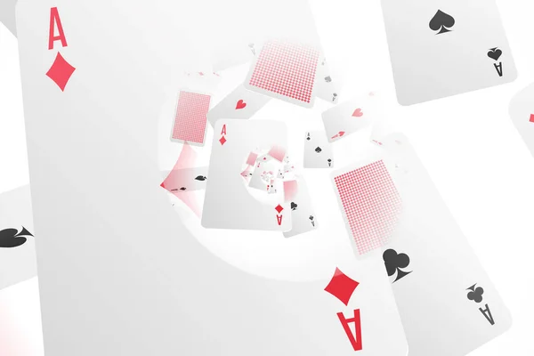 Illustration Bakgrund Med Kasino Element Begreppet Vadslagning Gamble Spel — Stockfoto
