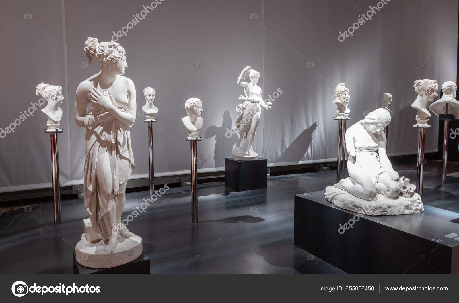 Bassano Del Grappa Ιταλία Δεκέμβριος 2022 Εσωτερικό Μουσείου Τέχνης Διάσημο  – Εκδοτική Εικόνα Αρχείου © perseomedusa #655006450